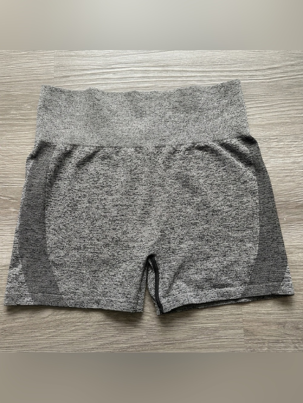 PINK Victoria's Secret Heather Gray Seamless High-Waist Bike Shorts - Medium